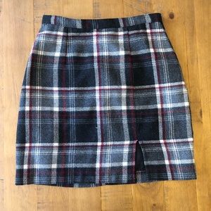 Vintage 35th & 10th plaid Skirt